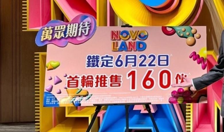 香港屯门一手新楼盘NOVO LAND 3B期抽签和开卖时间